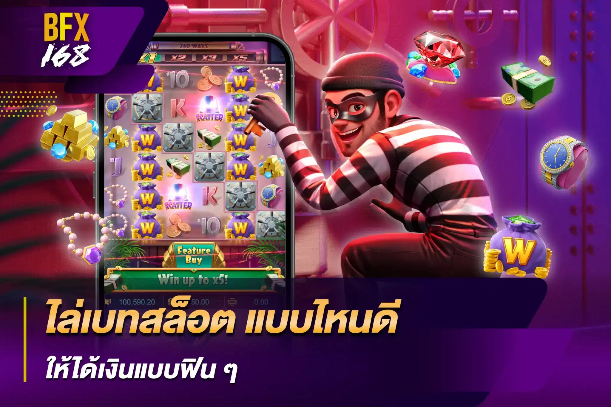 ไล่เบทสล็อต แบบไหนดี ให้ได้เงินแบบฟิน ๆ